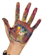 farbenreich Schmier Gang